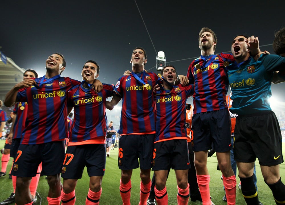 Jugadores del Futbol Club Barcelona