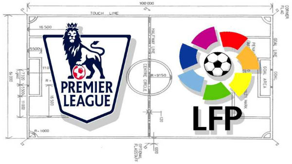 LaLiga y Premier League Logos