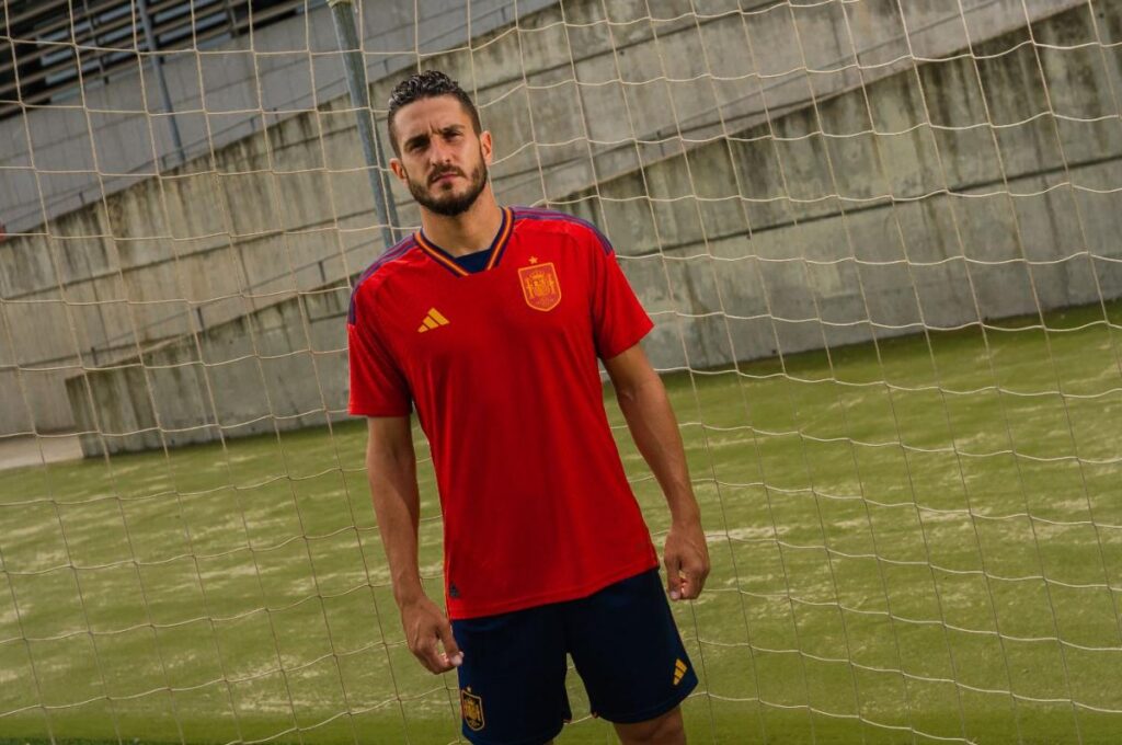 Camiseta jersey España Qatar Mundial 2022